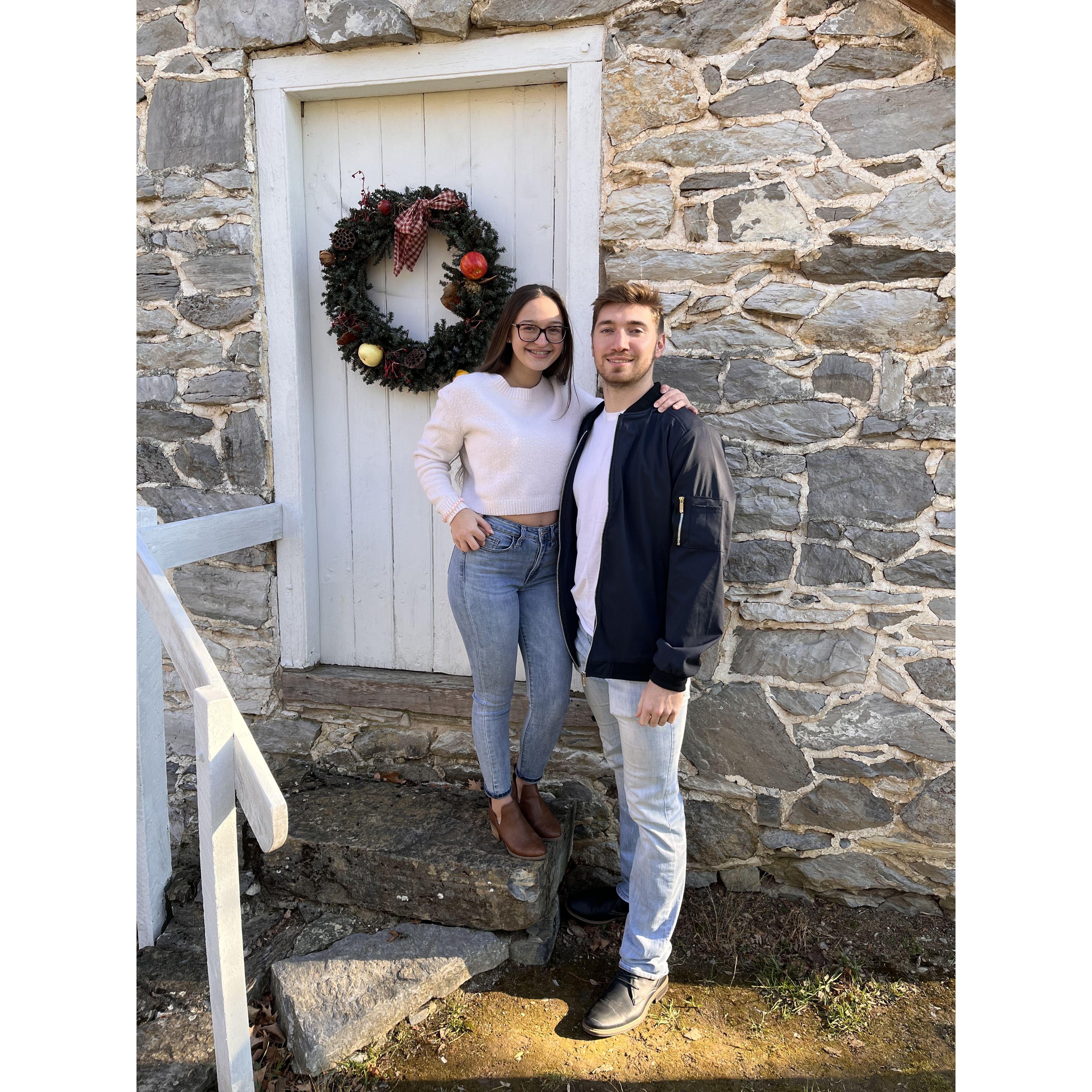 The first of our couple's photoshoots.
Fall 2021