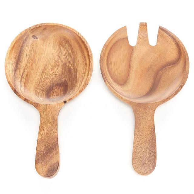 Southern LivingAcacia Wood Big Salad Servers
