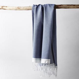 Mediterranean Turkish Organic Bath Towel, Set of 2