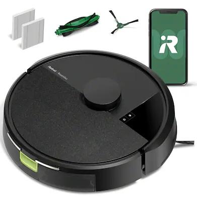iRobot - Roomba 105 Vacuum - Easy-to-Use, Intense Power-Lifting Suction, LiDAR Navigation, Multi-Surface Cleaning, Self-Charging - Black