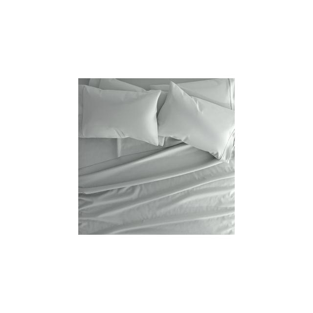 Solid 6 Piece Sheet Set - Ultra Soft, Easy Care - Becky Cameron, Light Gray, King