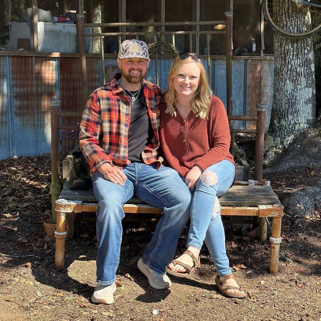 This was early on in our journey... we look like babies!