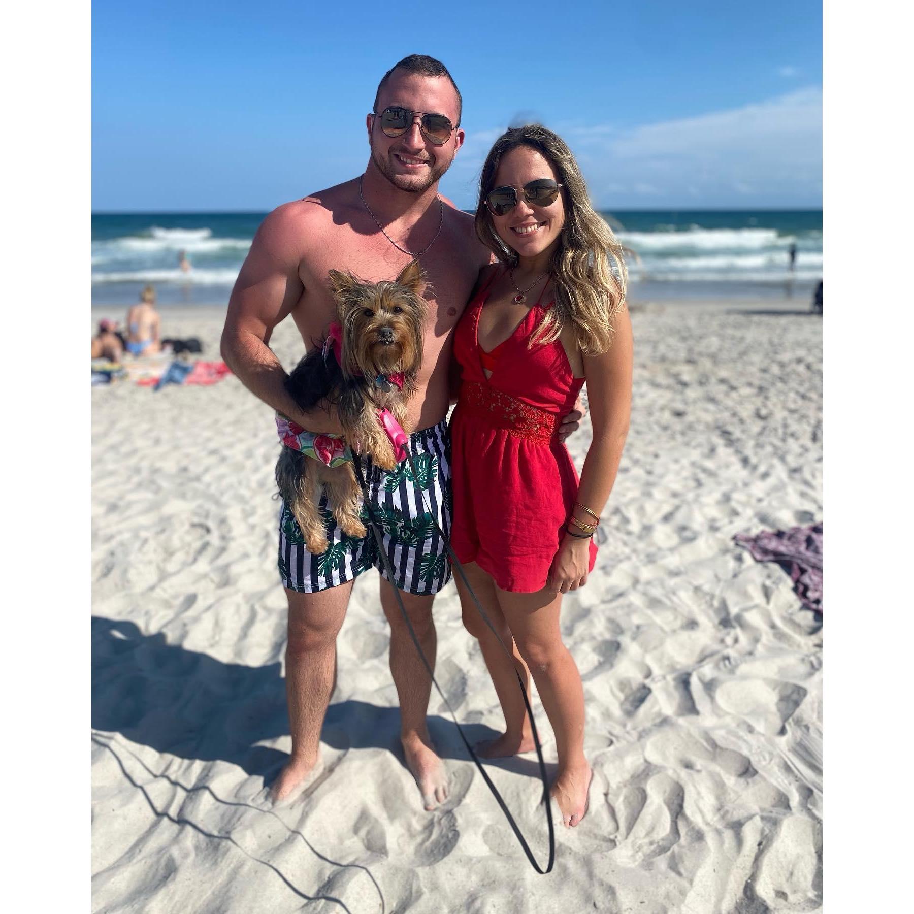 Our first family roadtrip to the beach