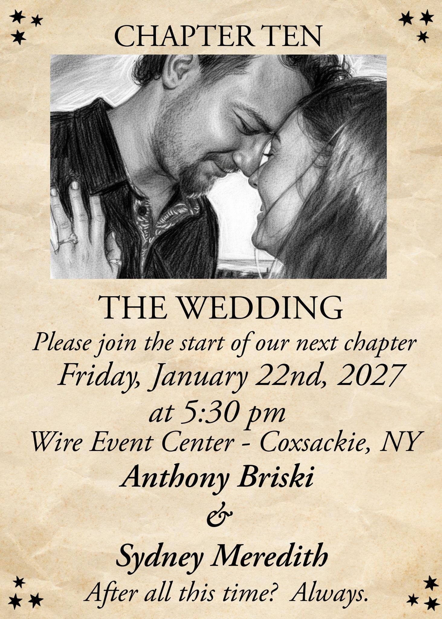 The Wedding Website of Sydney Meredith and Anthony Briski