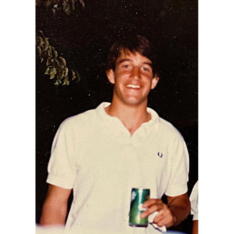 A night never forgotten! Mom and Dad surprised me with an 18th Bday party.  I have no clue how they pulled it off, complete with live local band.
