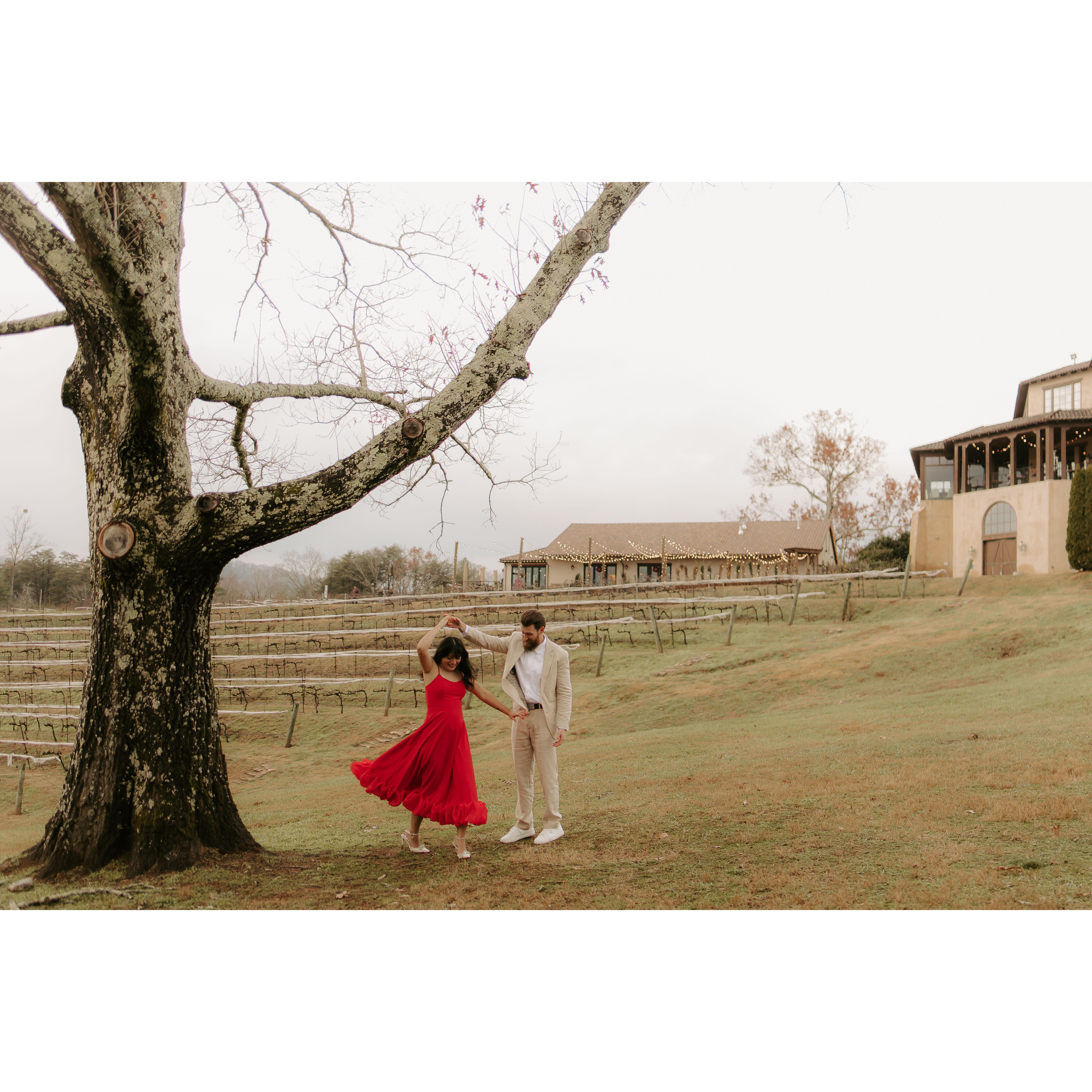 Our Second Anniversary - Dahlonega, Georgia