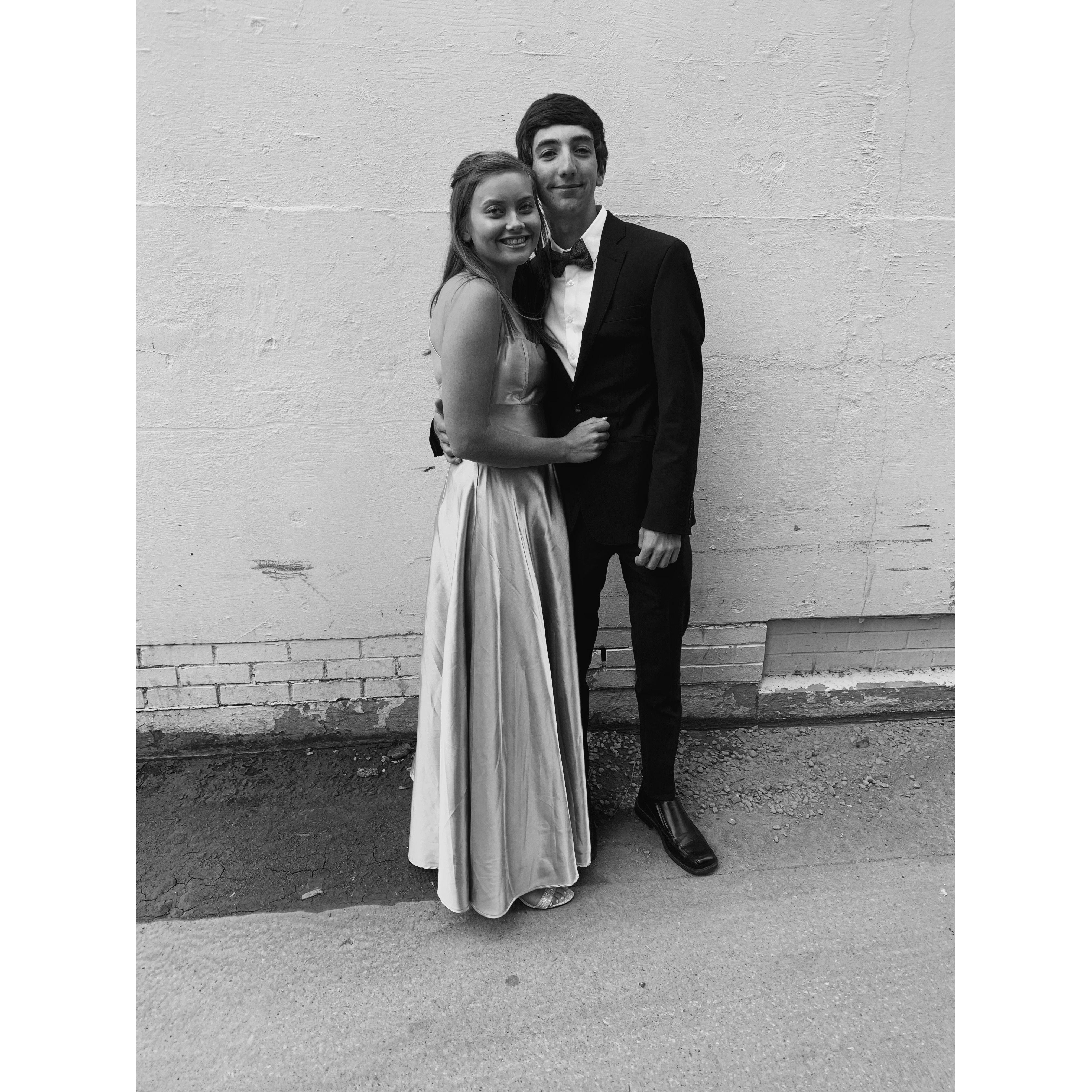 Our junior prom.