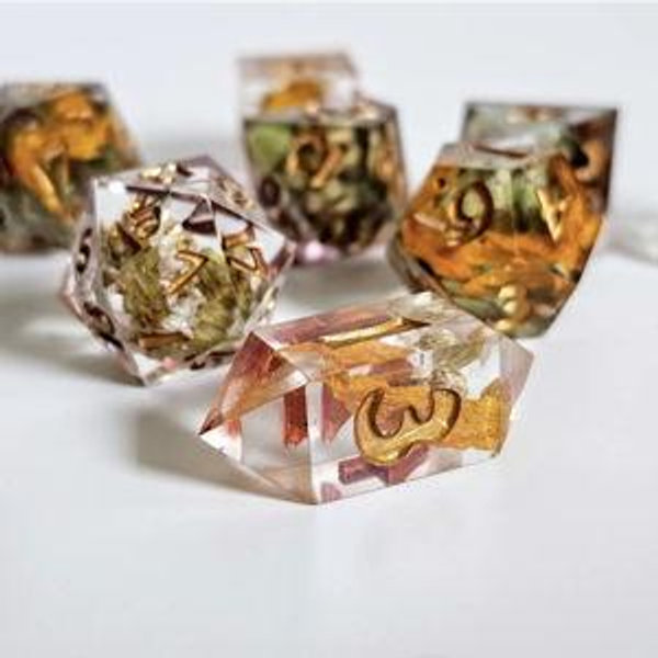 Wedding Bouquet D&D Dice
