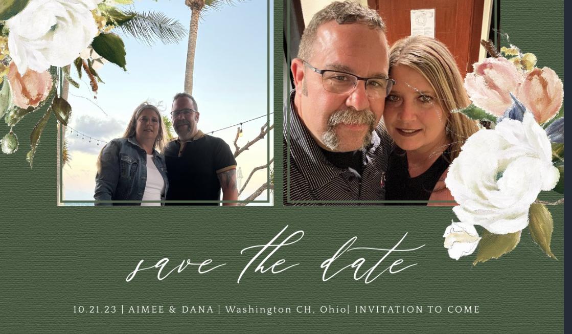 The Wedding Website of Aimee Fulkerson and Dana Kellenberger