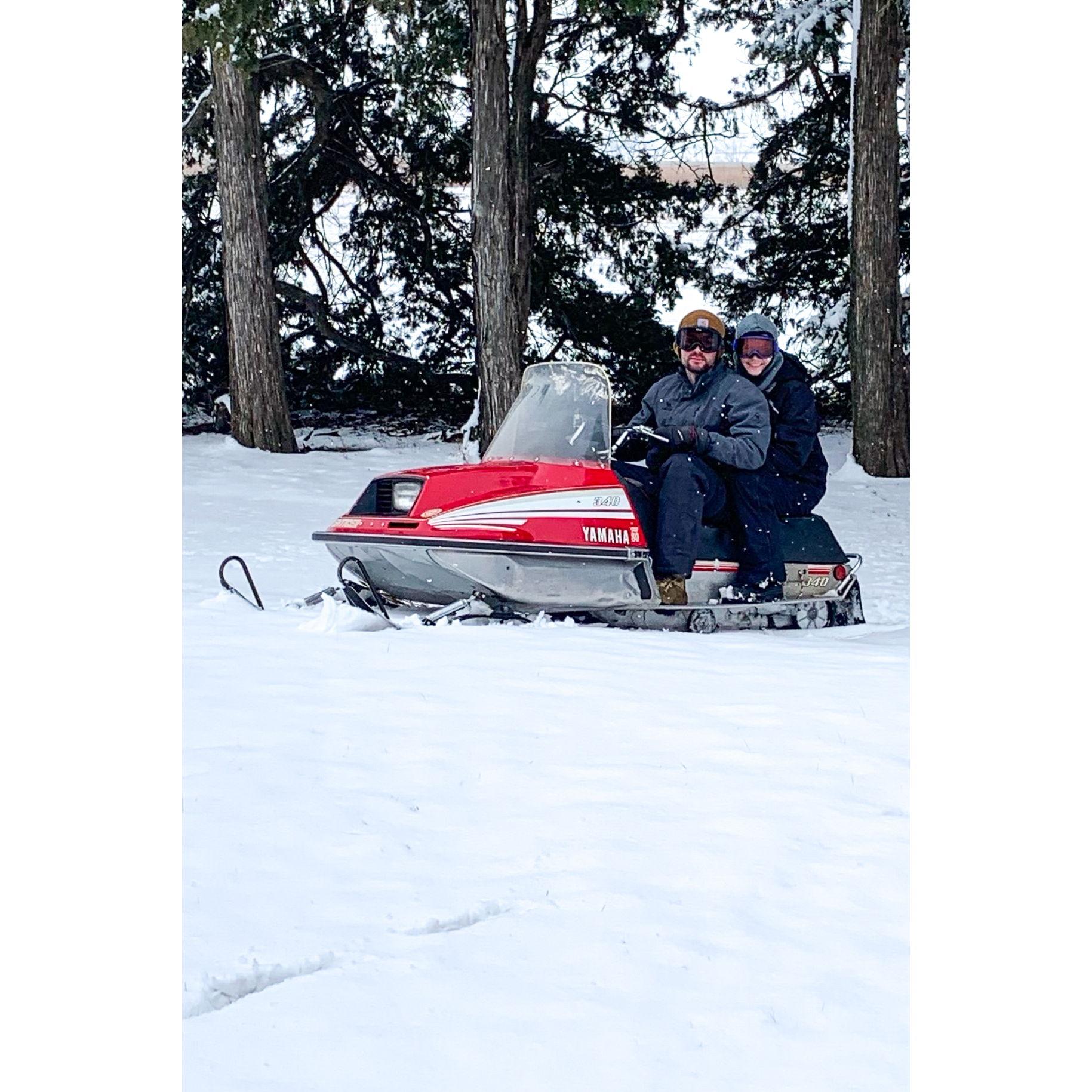 Snowmobiles!!