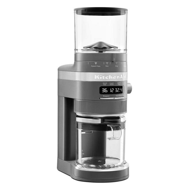 KitchenAid Burr Coffee Grinder, Grey