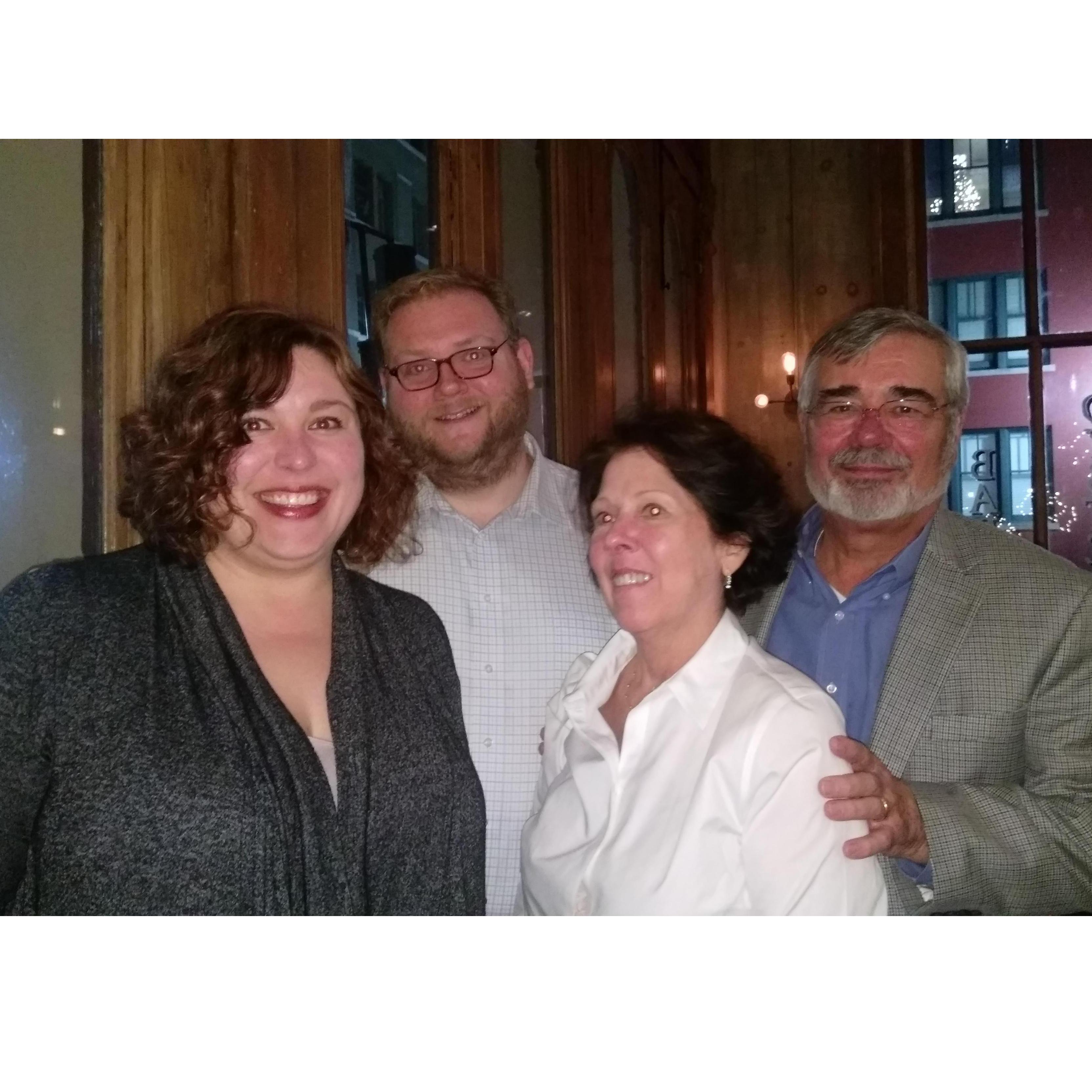 Christmas 2017 in New Orleans with Caroline's father and stepmother