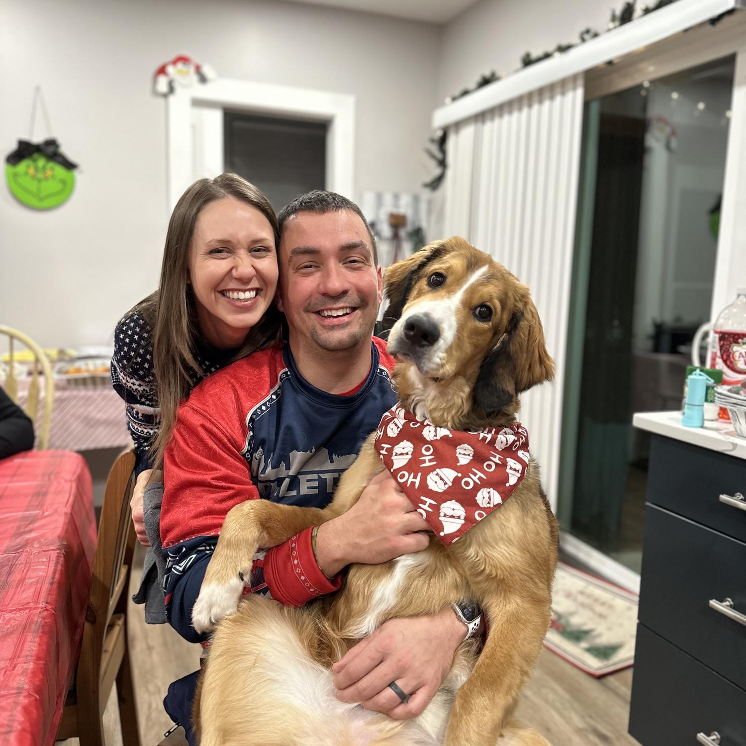 Scampi’s first Christmas!