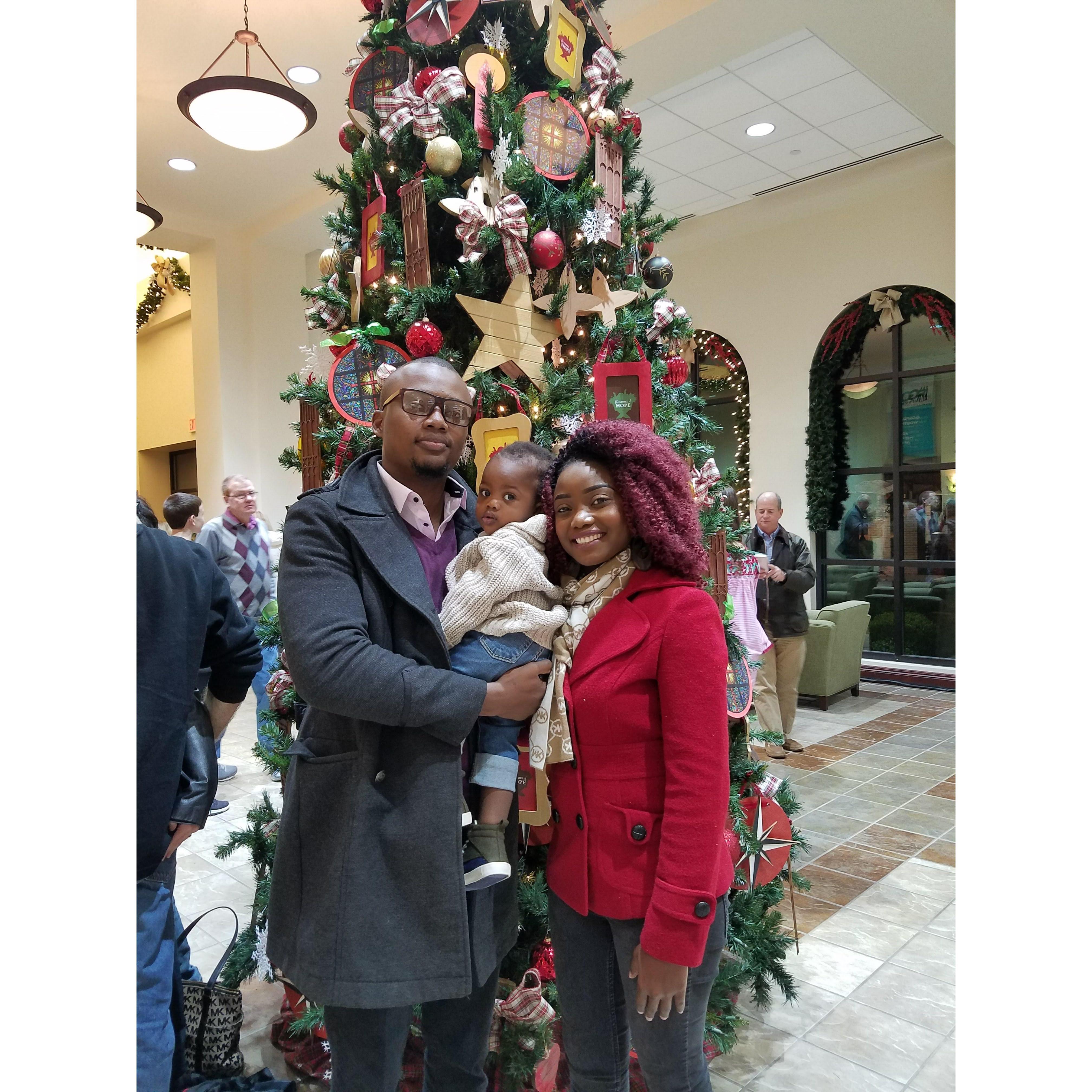 First family Christmas