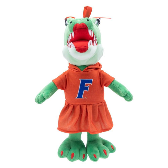 Plushible 14" University of Florida Alberta Gator Mascot Plush Figure Toy - College Football Plush Doll, Soft Stuffed Toy for Kids & Adults, Surface Washable Ragdoll, Ideal for Toddlers & All Ages