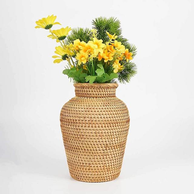 Marye-Kelley- Sage Provencial Wastepaper Basket, Wood Wastepaper Basket,  Decoupage, Handmade, Made in The USA