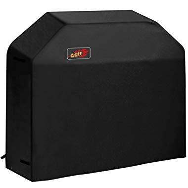VicTsing 3-4 Burner Gas Grill Cover Heavy Duty Fits Most Brands of Grill - 58 inch 600D Waterproof BBQ Grill Cover + Storage Bag (UV & Dust & Water Resistant, Weather Resistant, Rip Resistant)