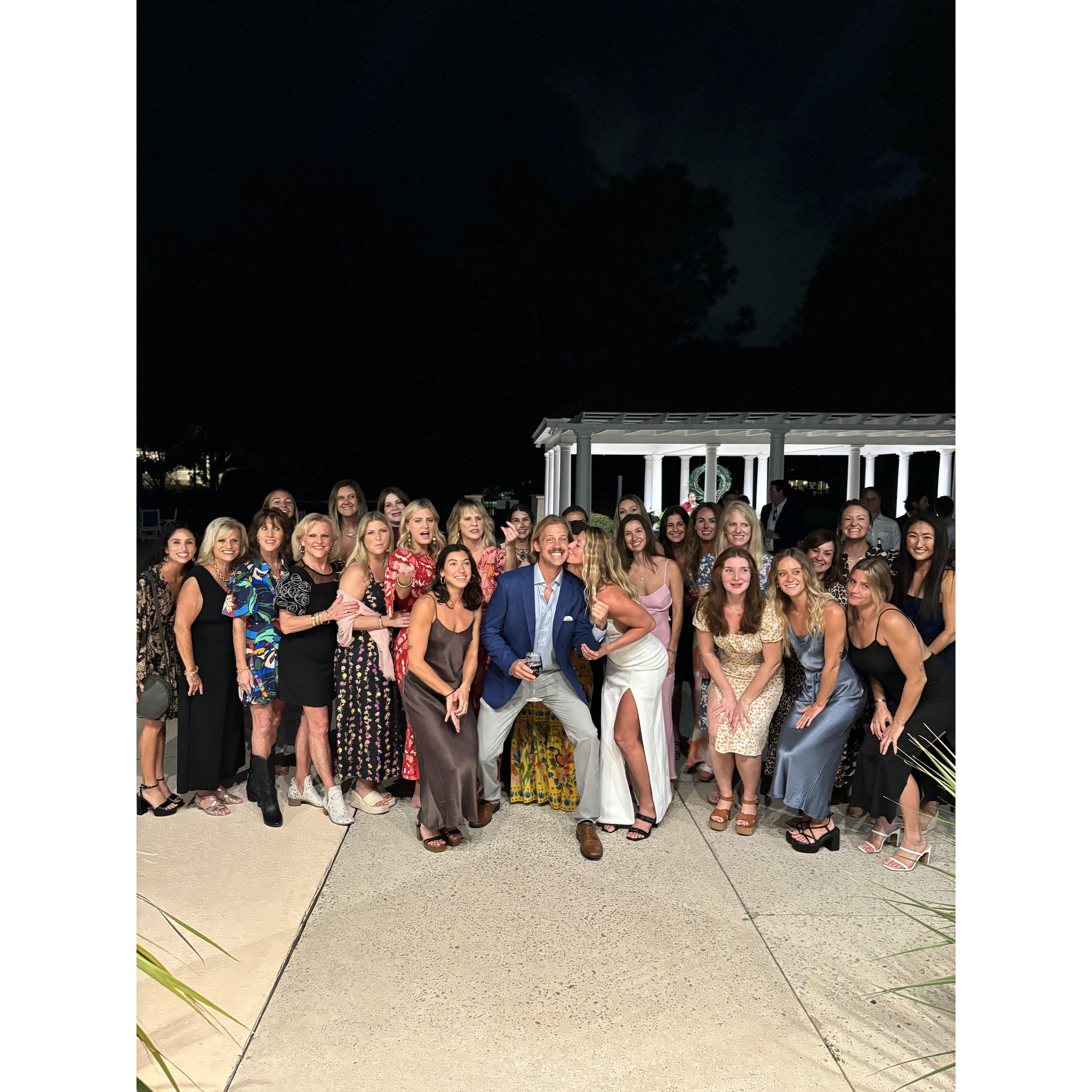 Amazing night from the couples shower with close family and friends <3