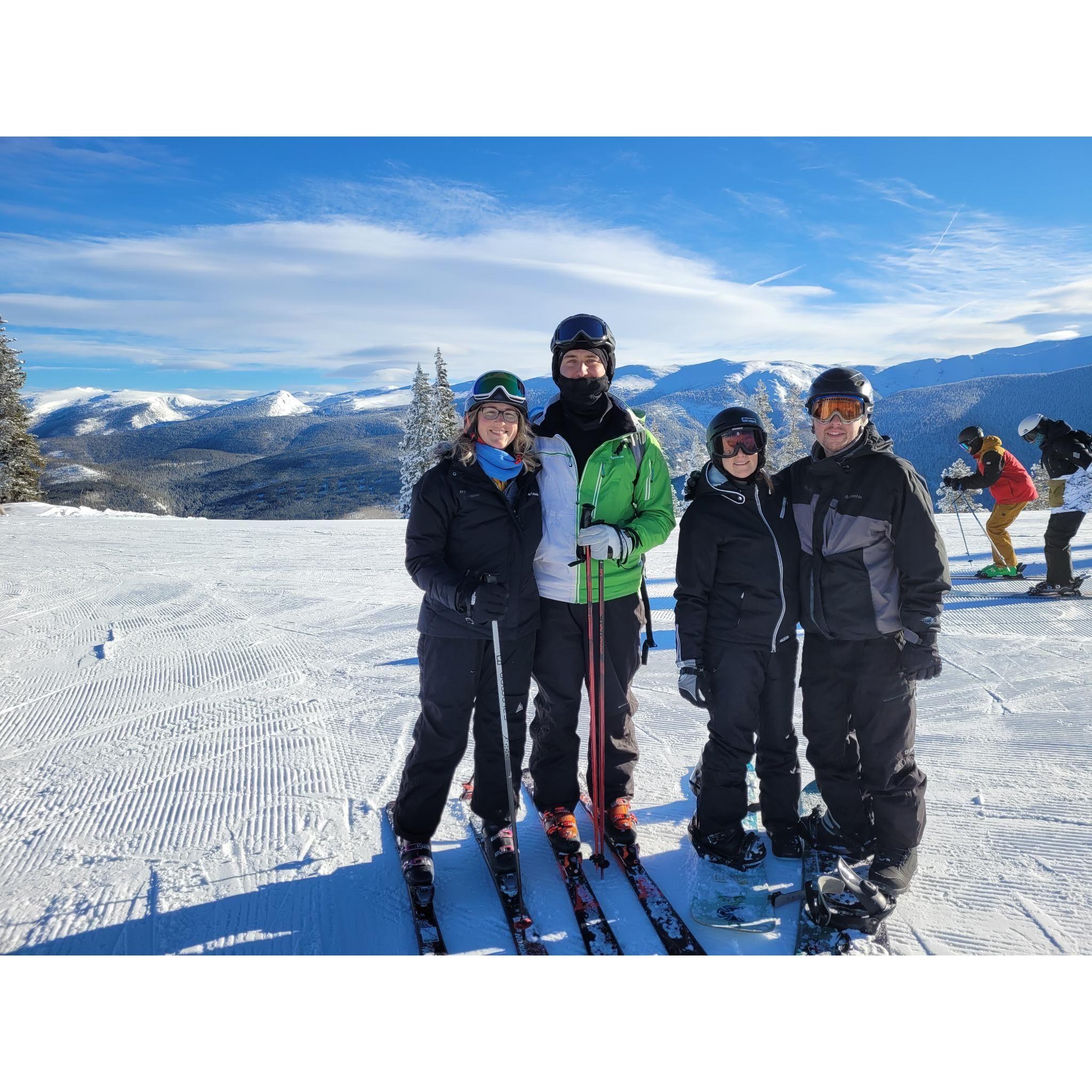 We went on a Hoffman Cousin's trip to Winter Park. Rachael was not to pleased with Logan by the time she reached the bottom of the mountain, hahah. January 2023.