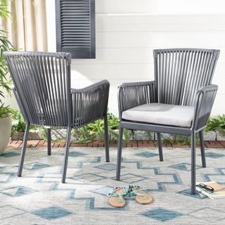 Paolo Stackable Outdoor Rope Chair, Set of 2