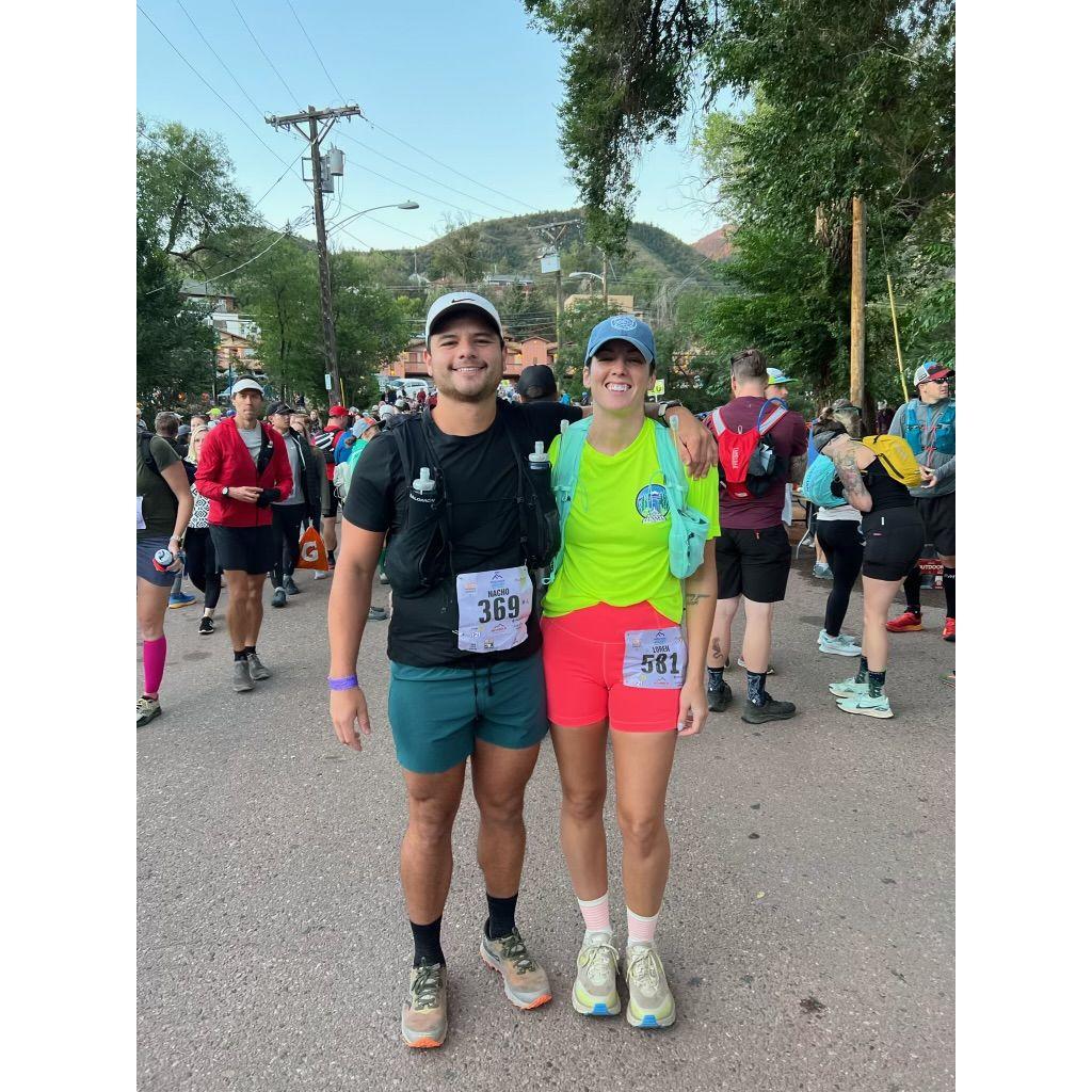 We decided to run the Ascent together in September 2022. This half marathon up Pike’s Peak is a rite of passage for the Kristick household.