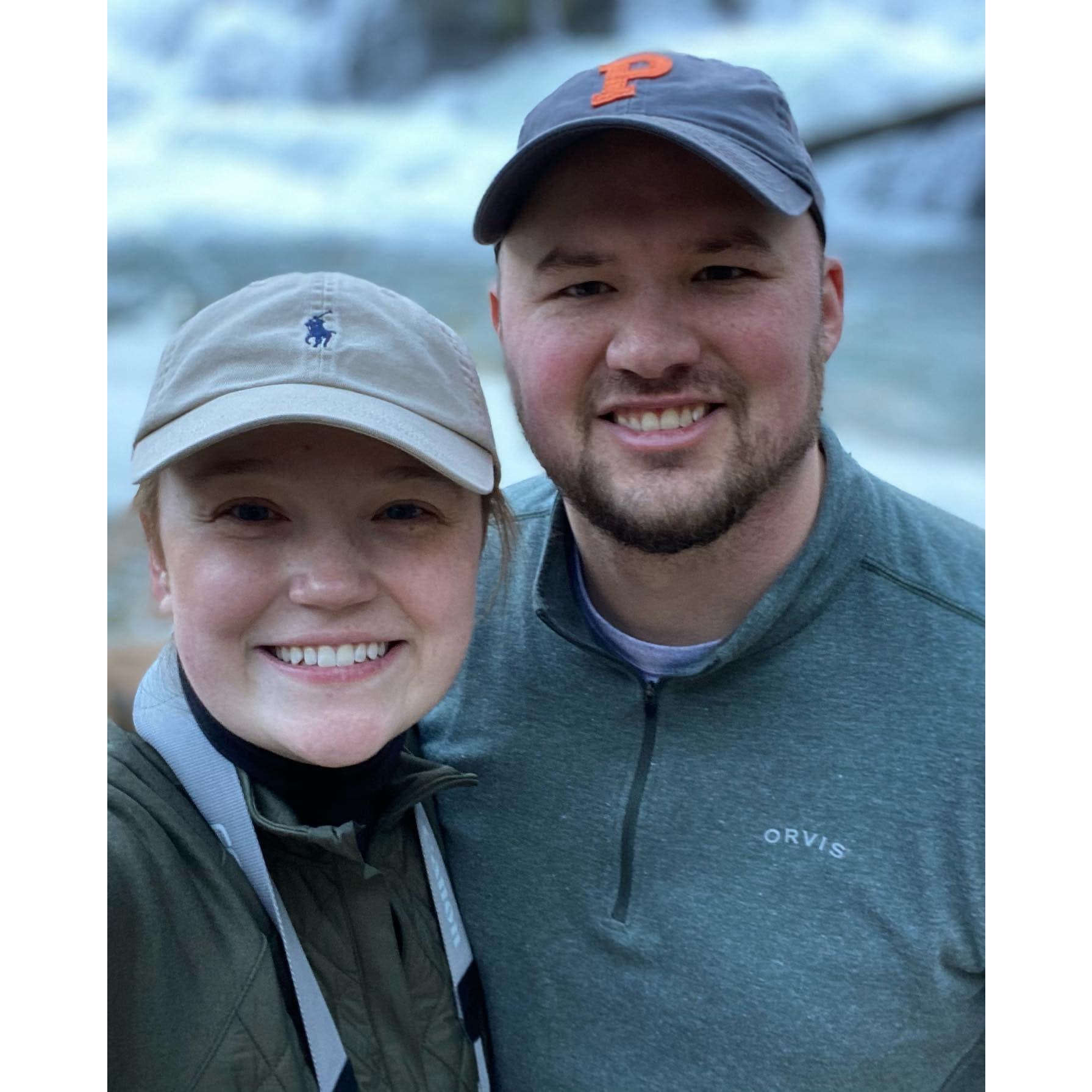 Doing one of our favorite things, hiking!