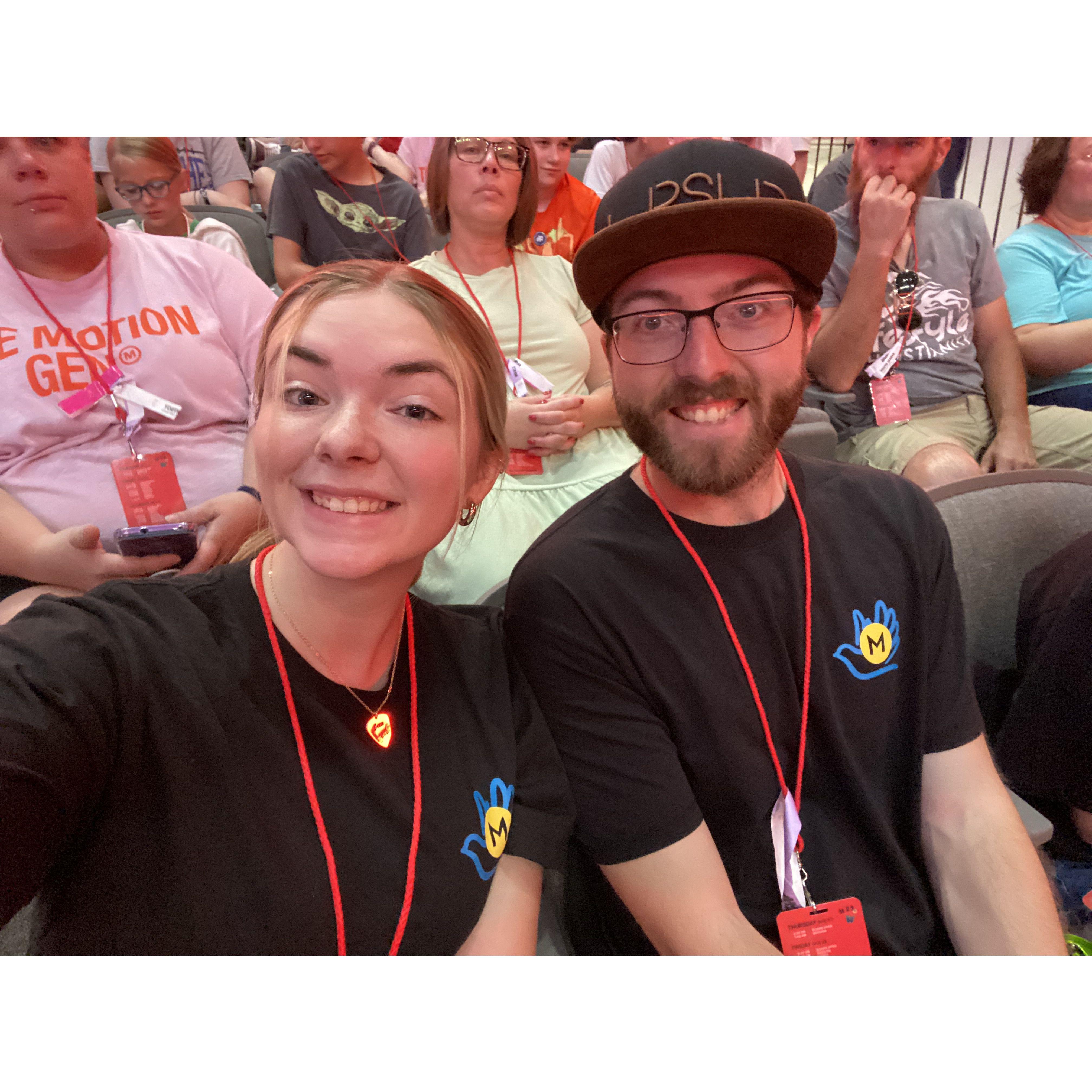 Our last day at Motion Conference