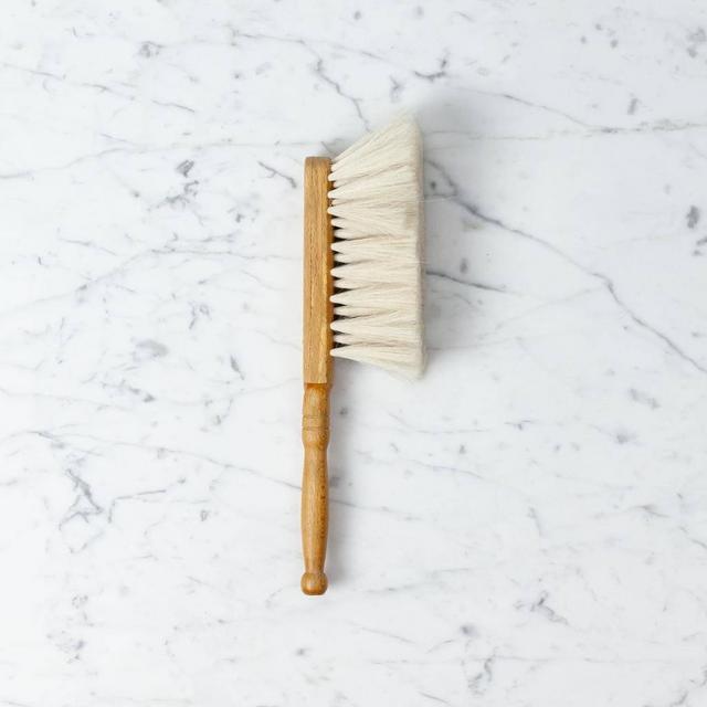 Short Handled Goat Hair Dust Brush - 9.5 in.