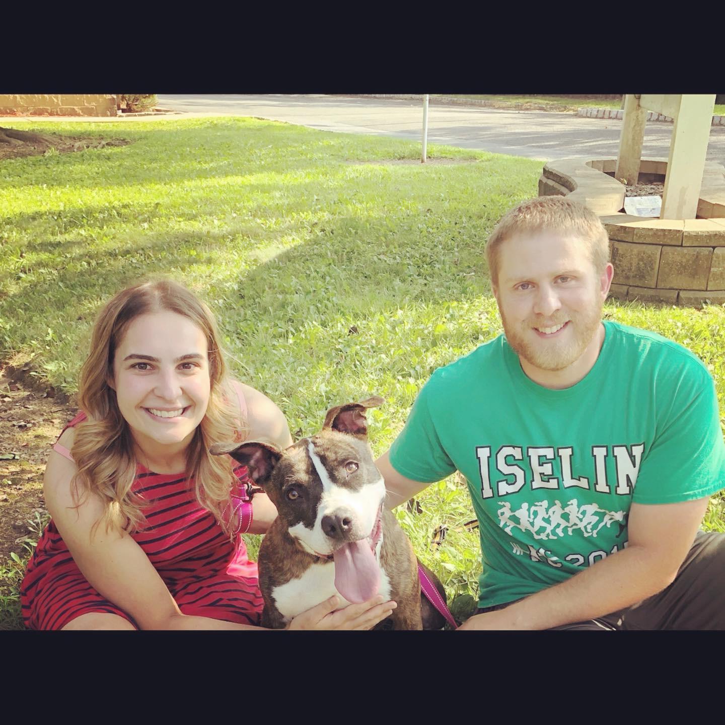 The day we adopted Maddie