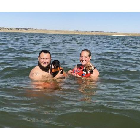 In our happy place