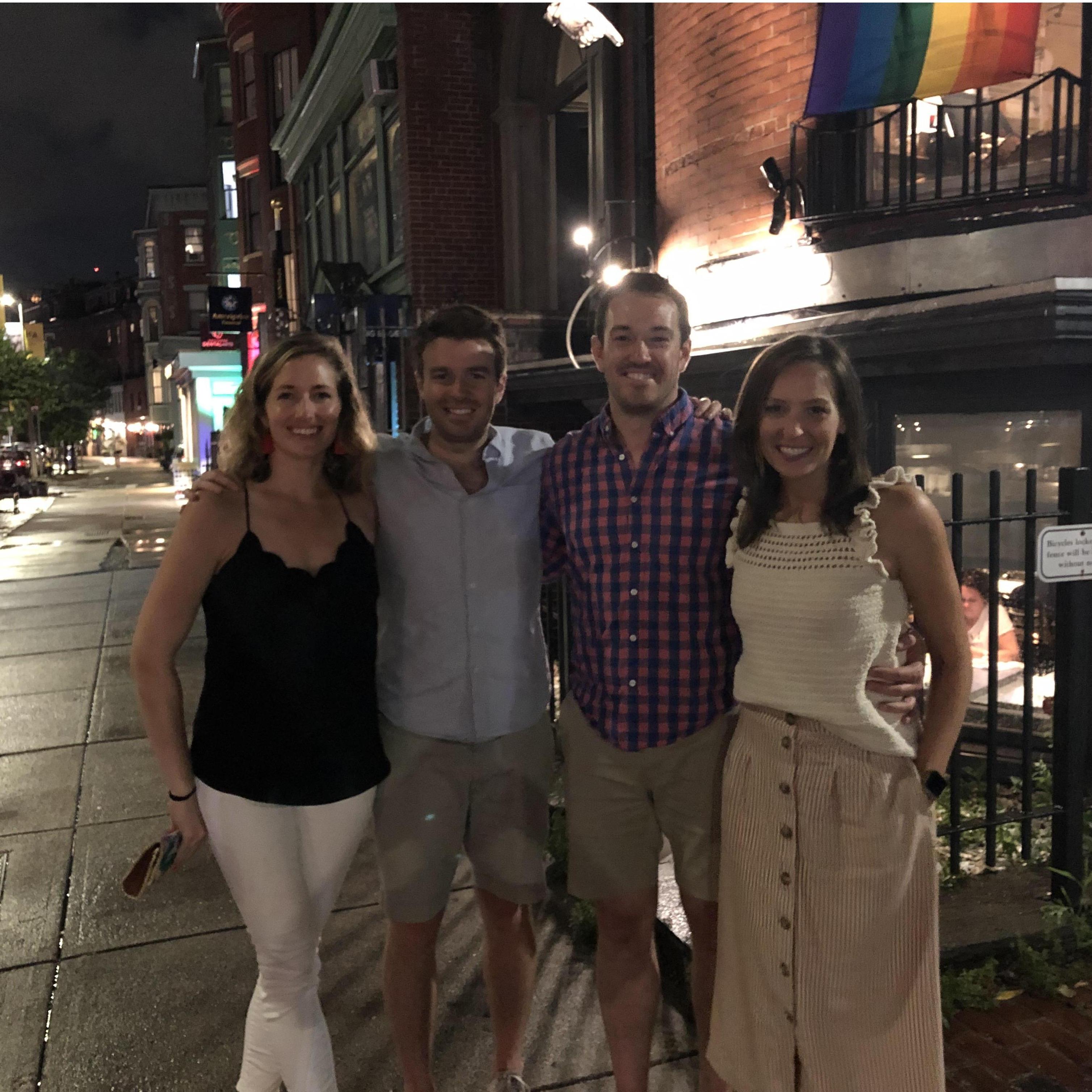Always love hosting people in Boston!