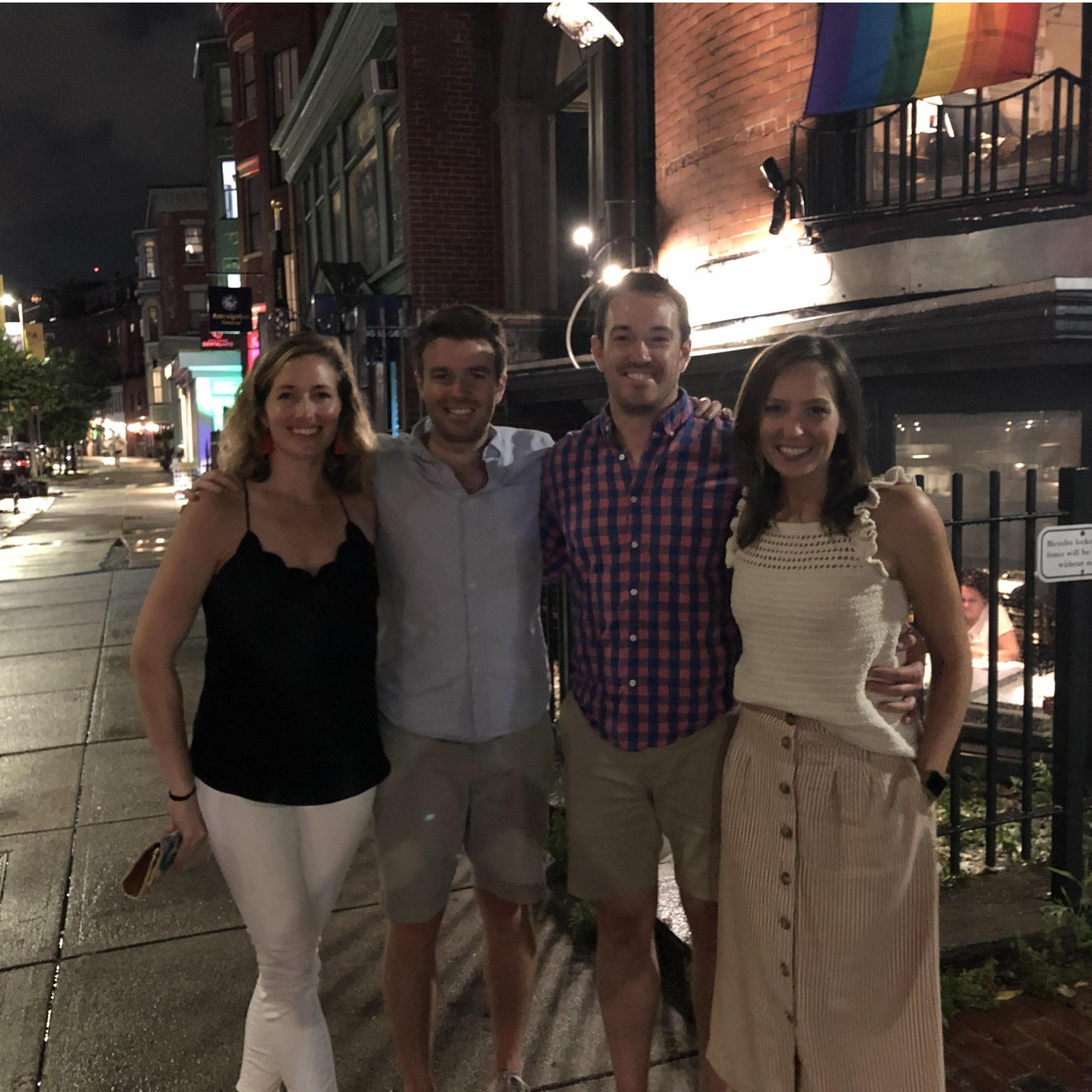 Always love hosting people in Boston!