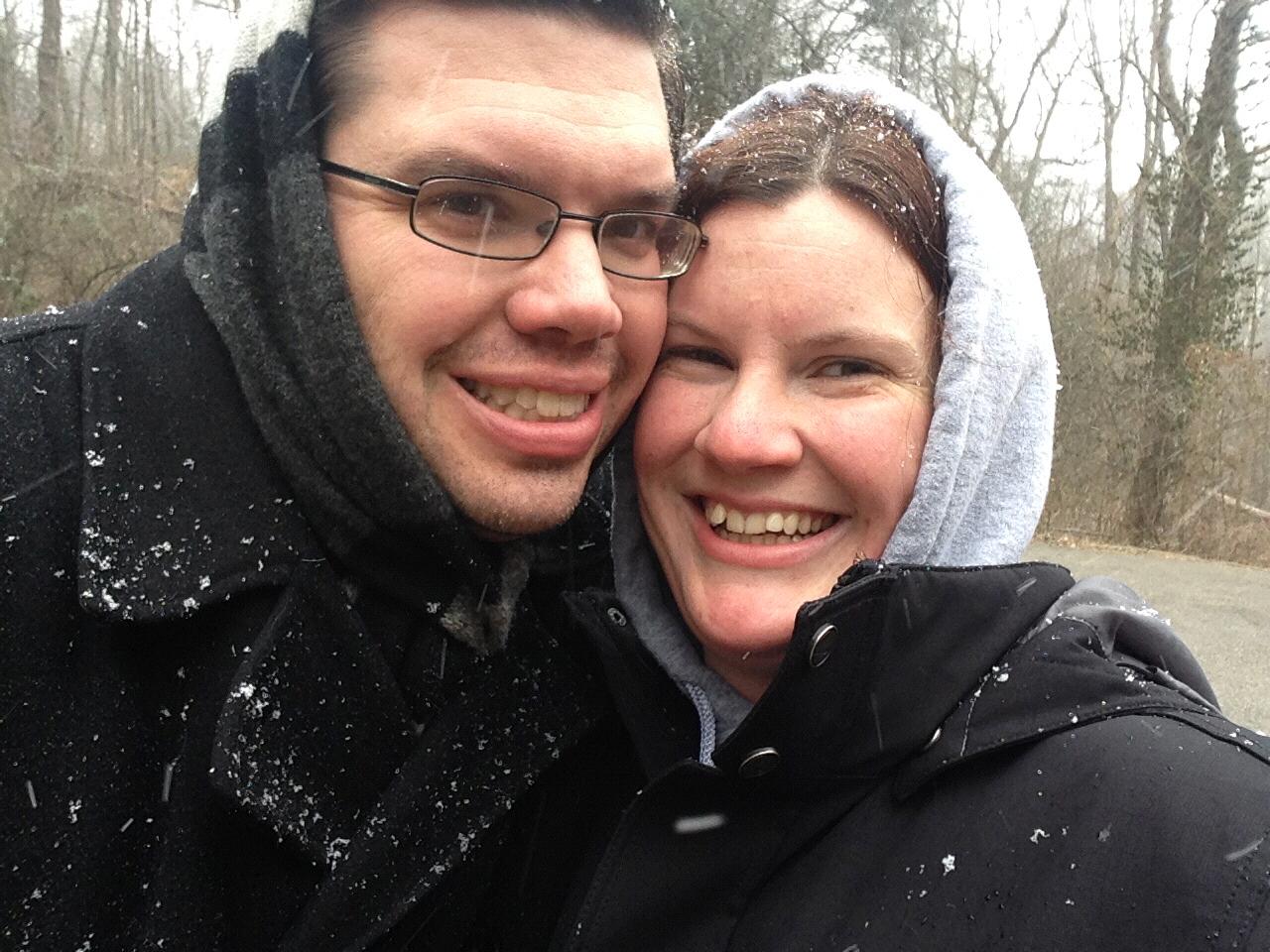 Wissahickon Creek snow day