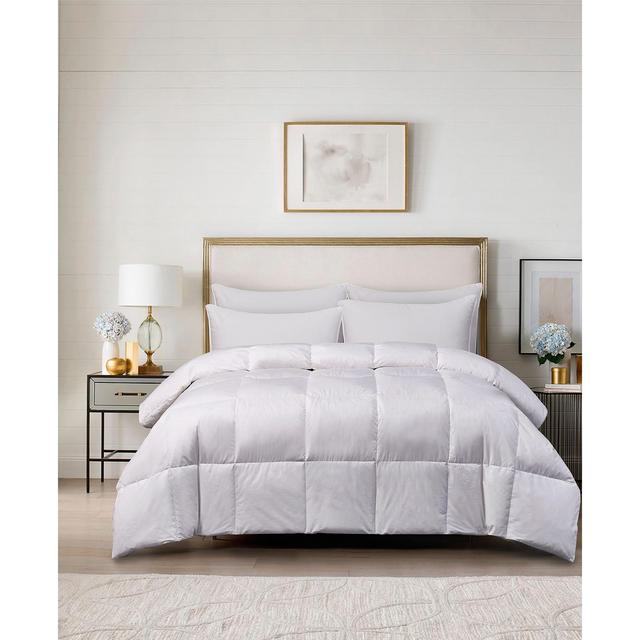 240 Thread Count Cotton White Goose Feather Down Maximum Warmth Full/Queen Comforter