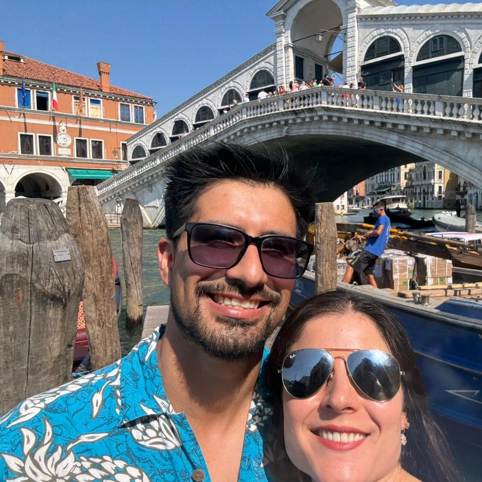 De novios en Venecia