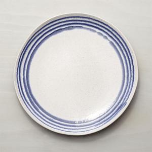 Lina Blue Stripe Dinner Plate