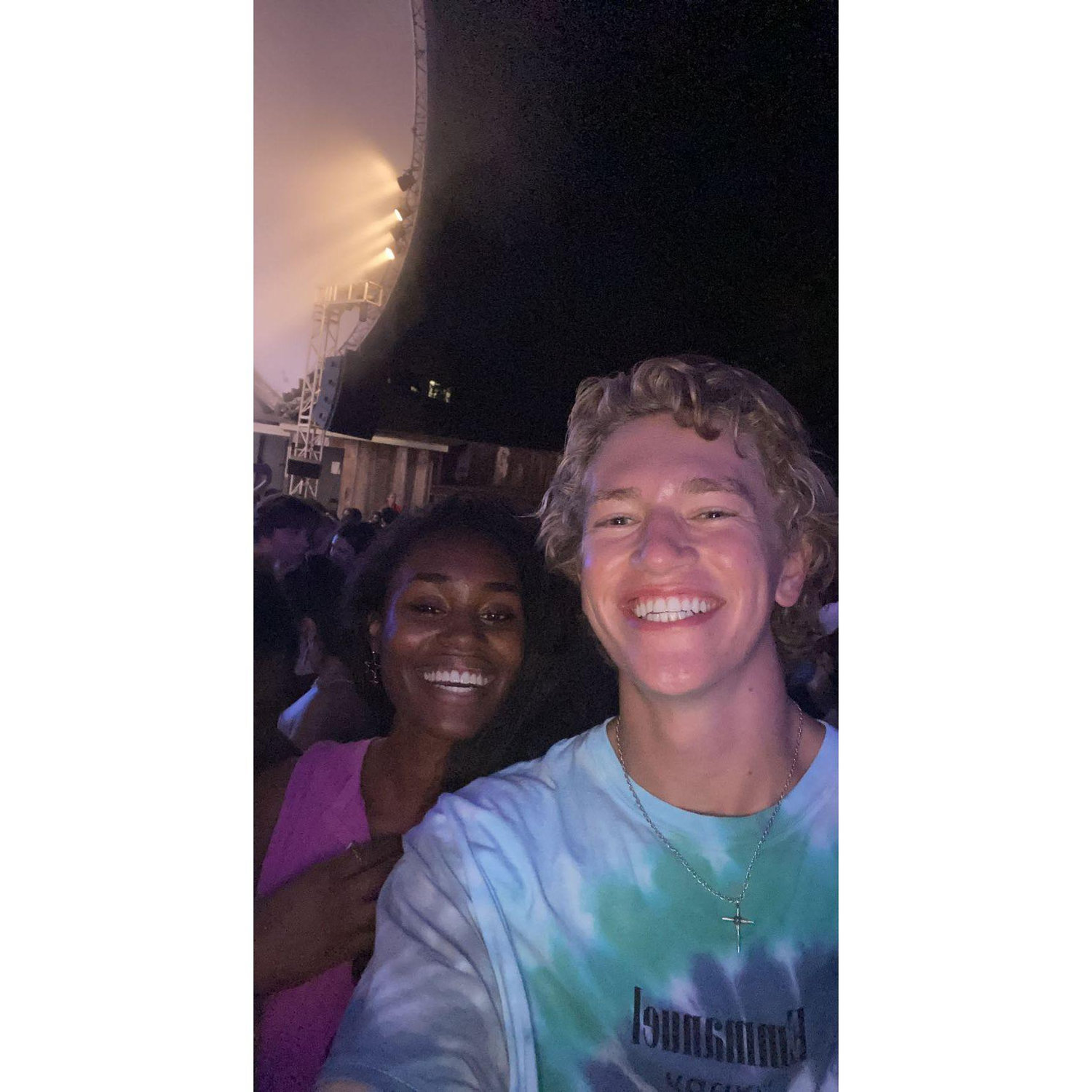 Our first date
