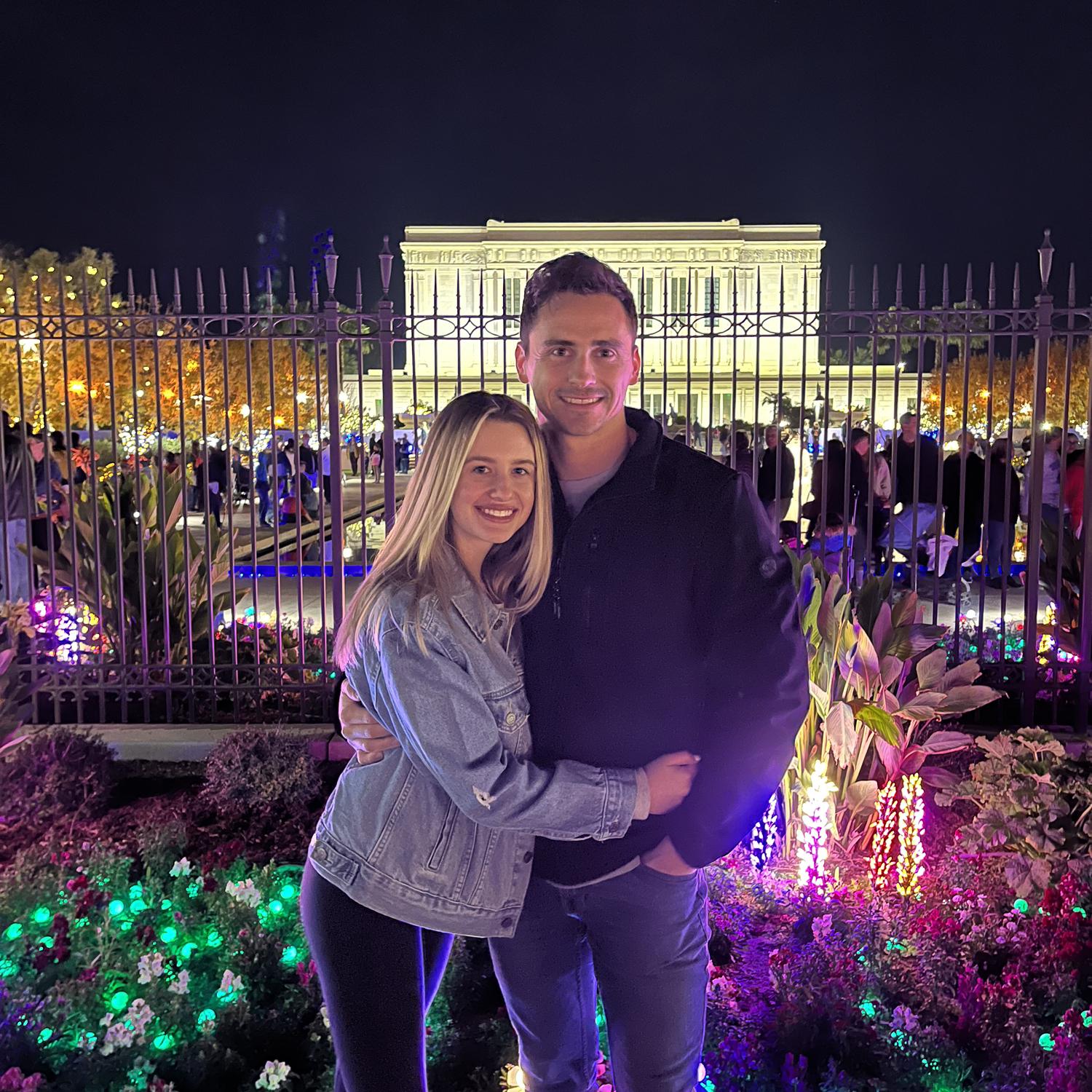Mesa Temple lights ‘22!