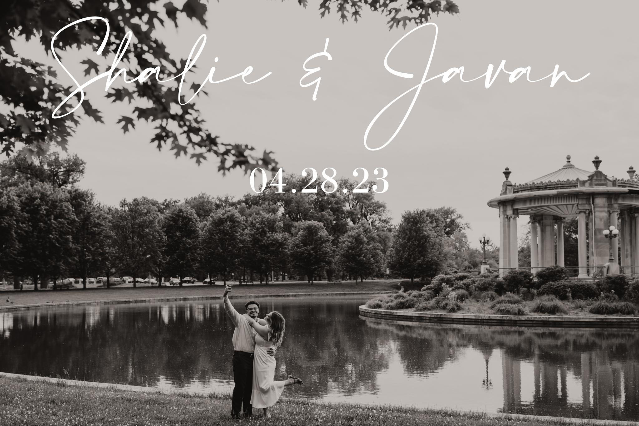The Wedding Website of Shalie Dahl and Javan Moore