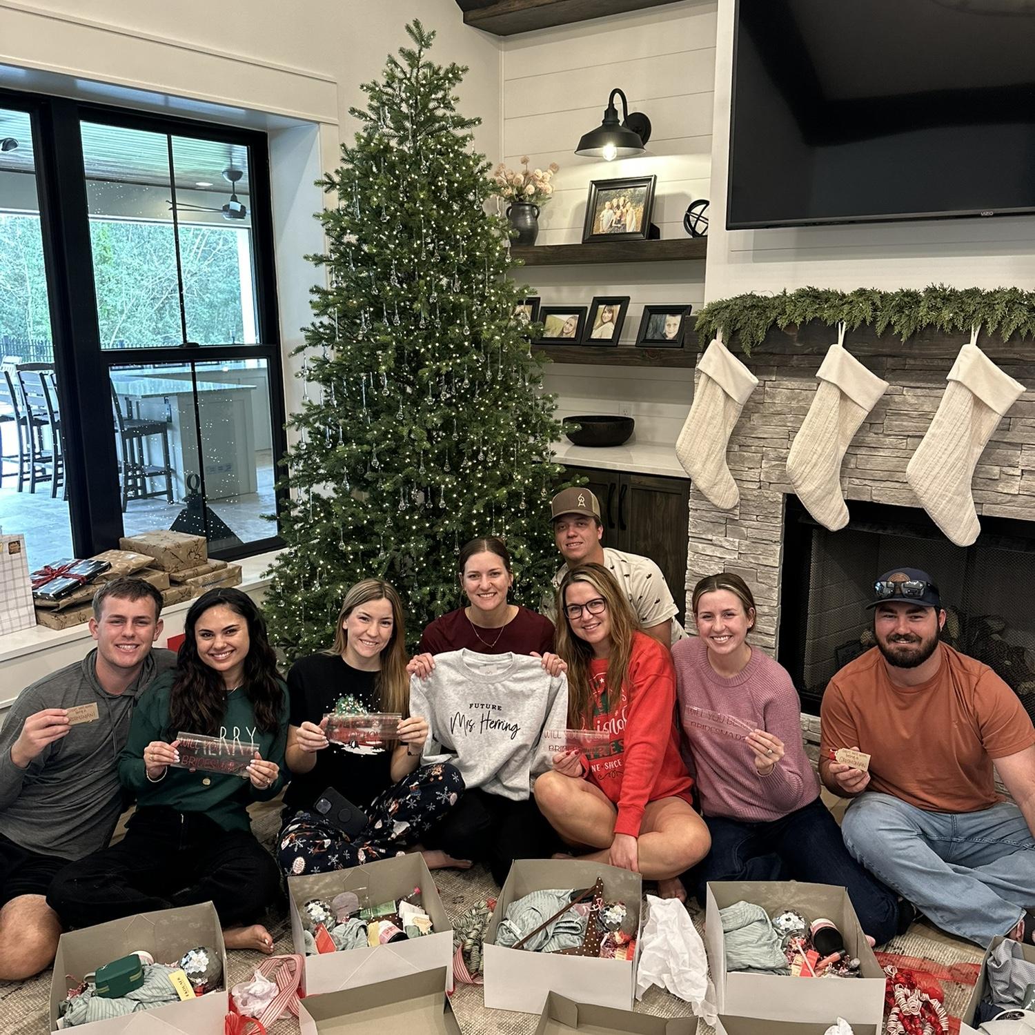 Wedding party proposals!