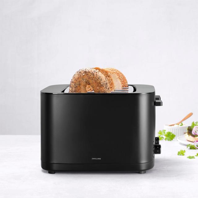 Zwilling ® Enfinigy Matte Black 2-Slice Toaster