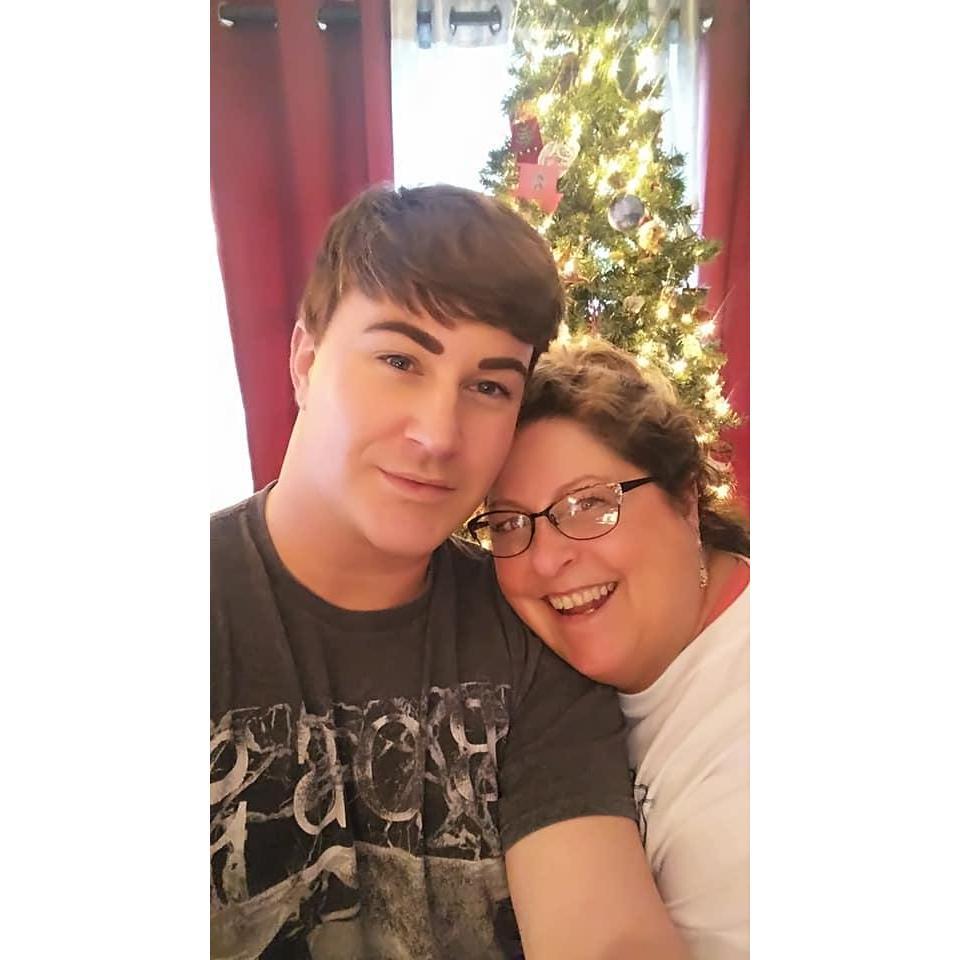 Jamie Greer & Karen West at Christmas time!