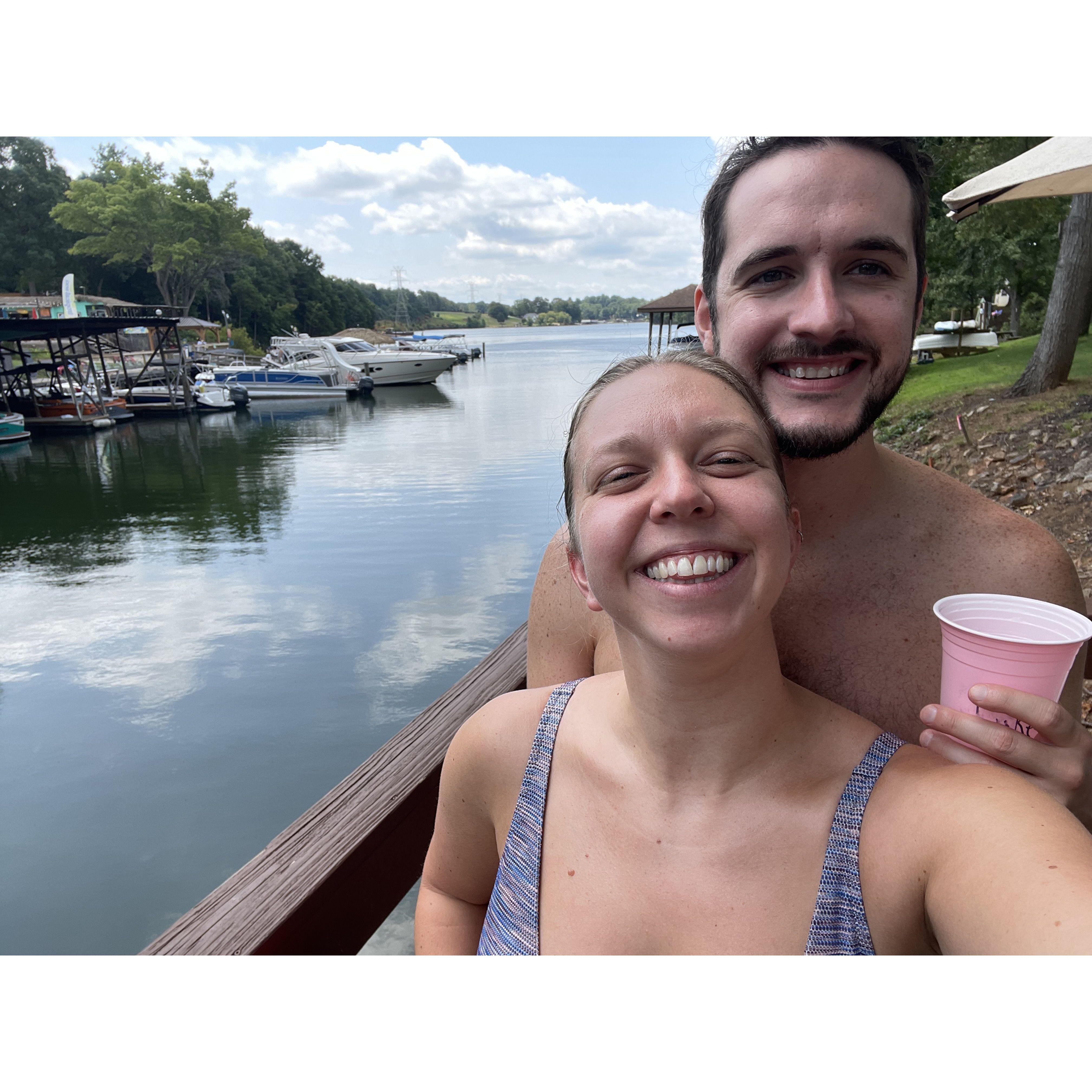 Last Coty family vacation at Lake Norman, NC!