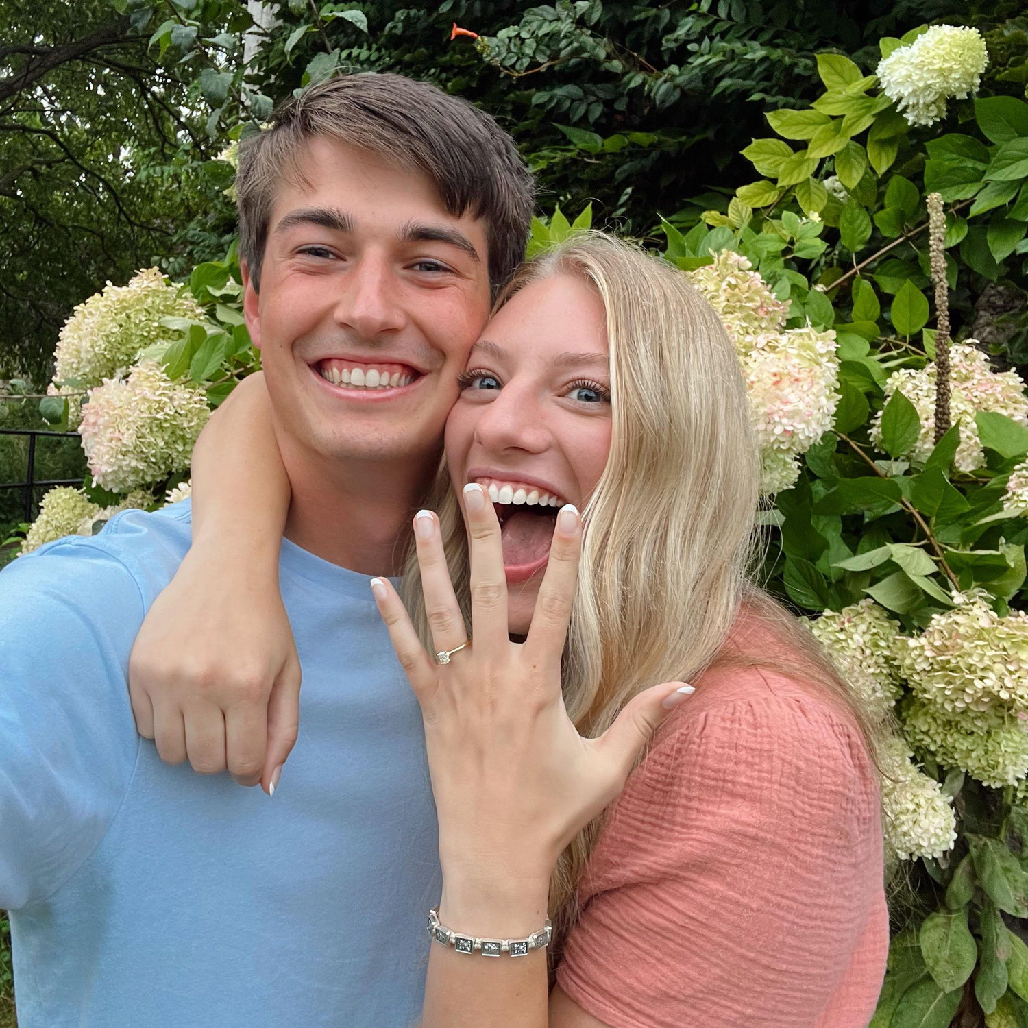 The day we got engaged!