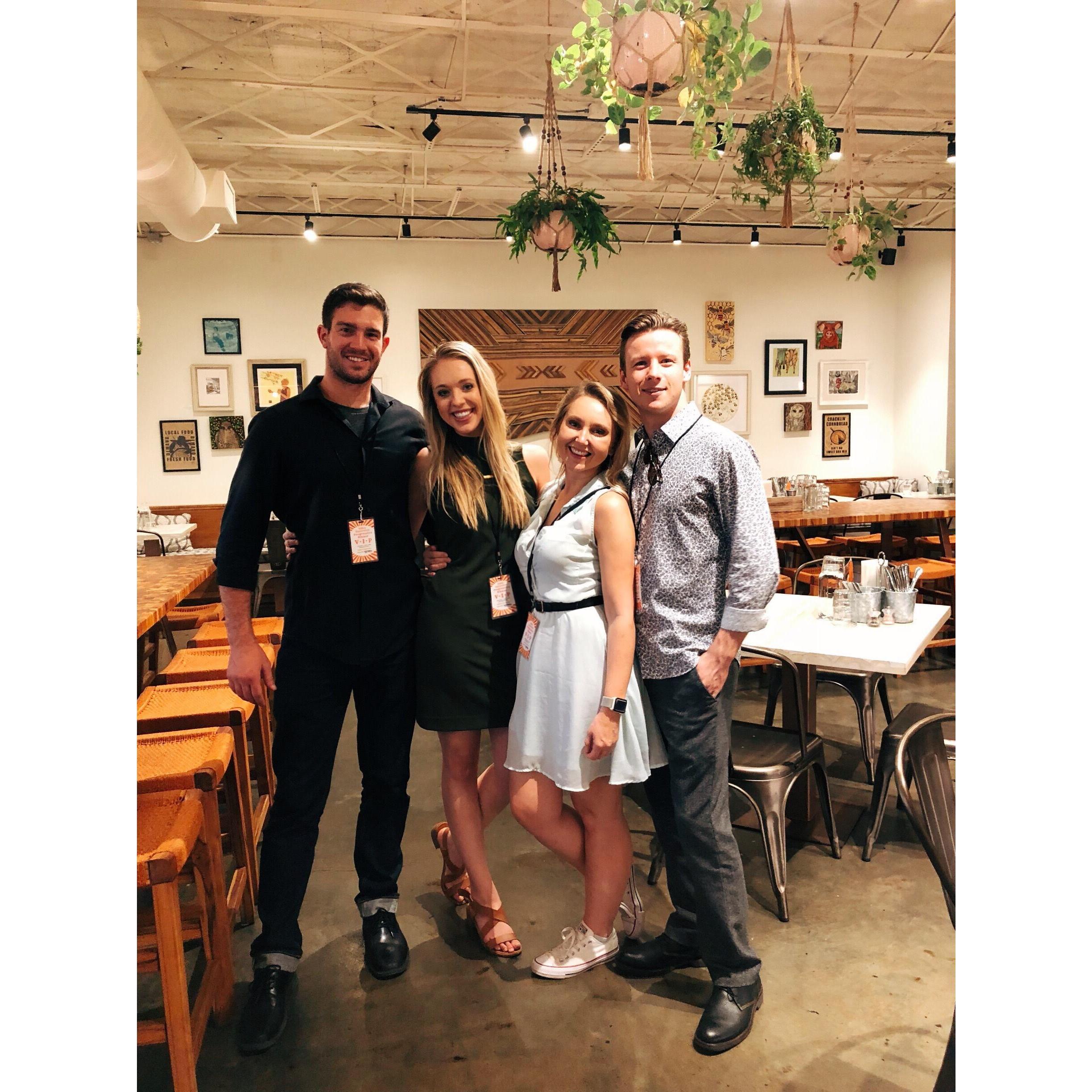Dinner with awesome friends