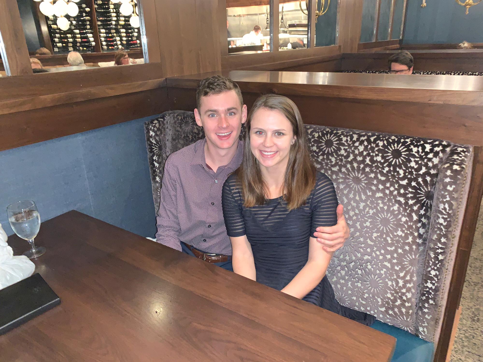 Engagement dinner in Virginia
