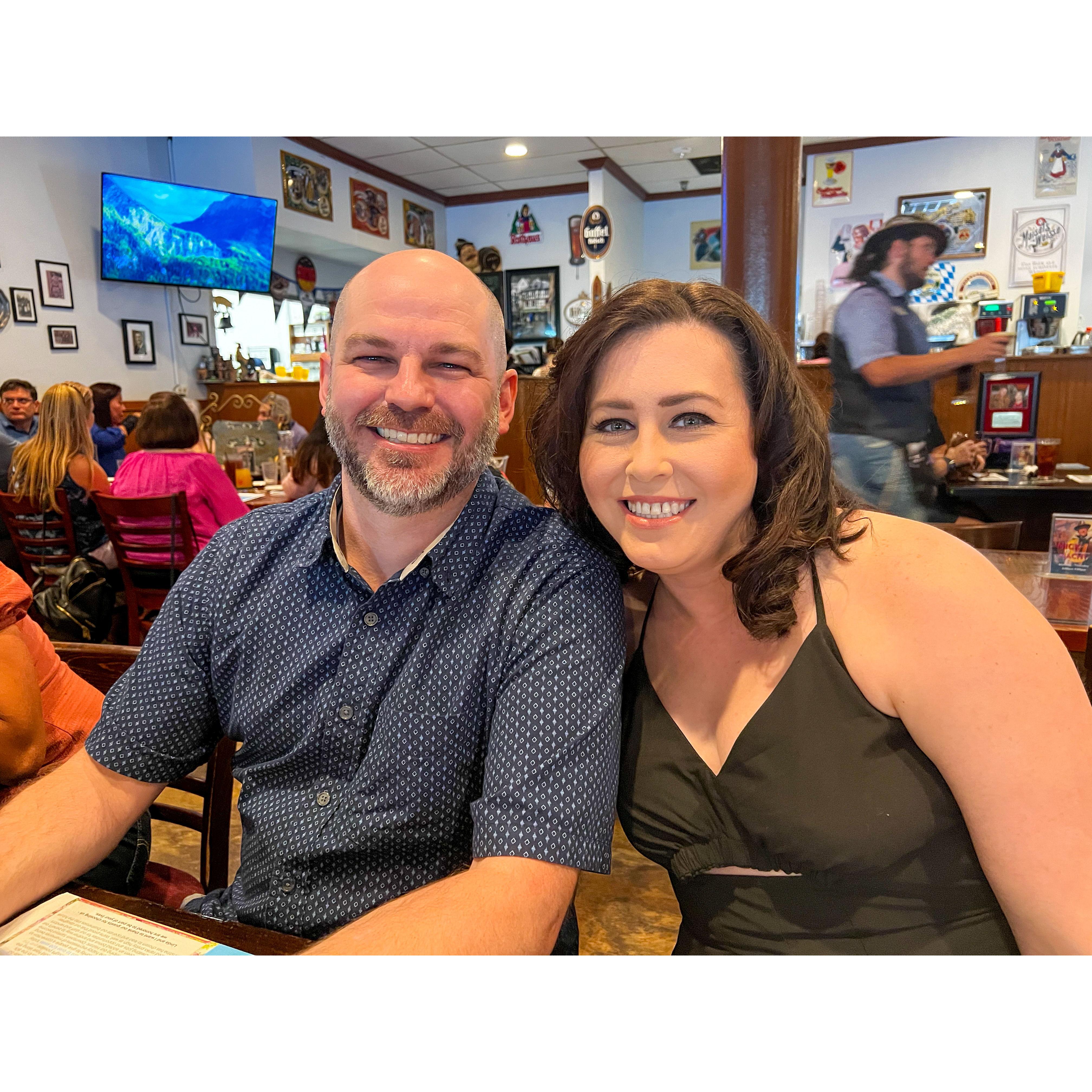 Tim's Birthday Dinner 2023. (Das Boot not pictured)