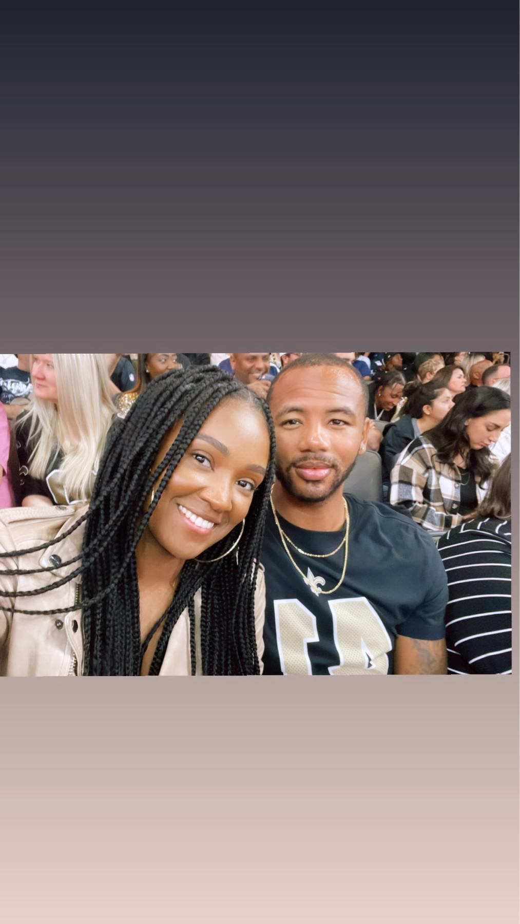 First Saints game together! (Bree’s first)