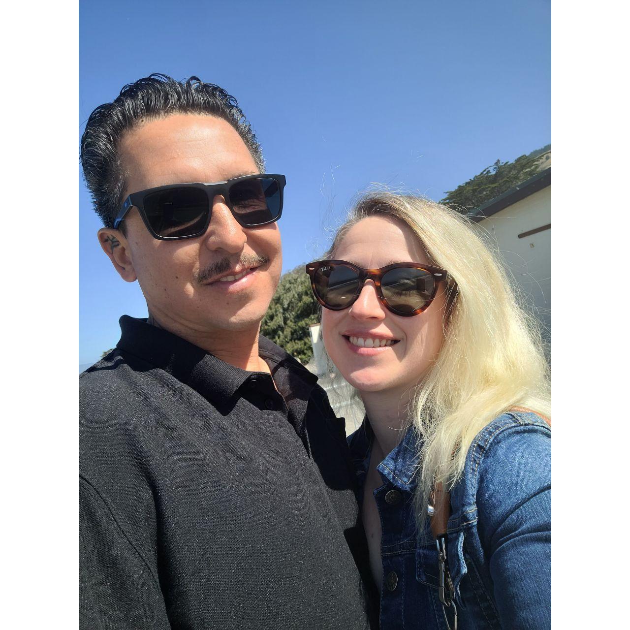 We went to Stinson Beach, Ca