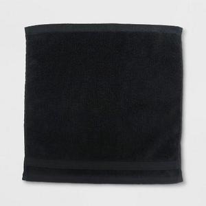 Soft Solid Washcloth Black - Opalhouse™